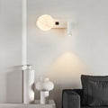 Master bedroom bedside reading wall lamp minimalist rotatecasual moon study wall lamp spotlight light luxury elegant atmosphere lamp