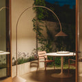 Outdoor waterproof villa courtyard light, floor standing high mast lamp, home patio garden decorative light, ambient lawn lamp
