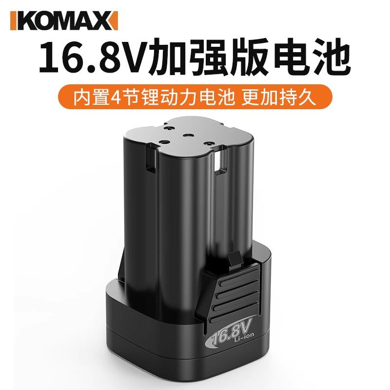 12v cordless drill battery, pistol grip drill, electric screwdriver, rechargeable drill, 16.8v/25v high-capacity lithium battery