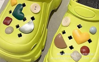 Eva ultra-light toe cap clogs girls slippers women's summer comfortable outer wear non-slip deodorizing filter baby boys shoes students