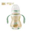 Babycare ppsu baby bottle - wide neck, spill-proof, straw & temperature sensing - genuine product for newborns & toddlers