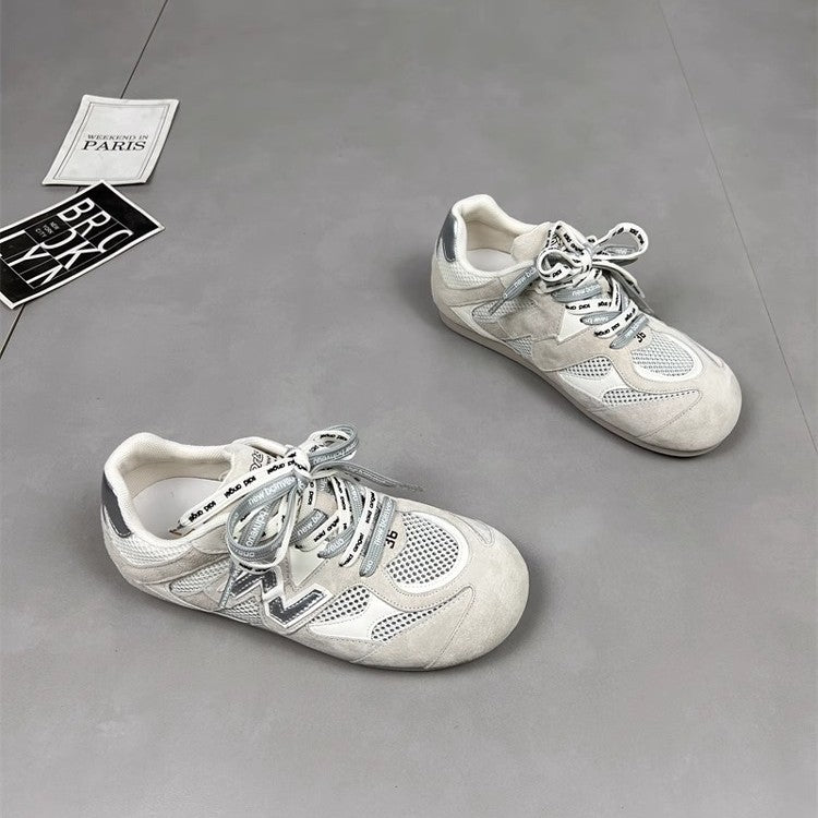2026 summer new arrivalretro agan shoes women's casual sports shoes easiest for match sports soft bottom heightened german training shoes