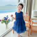 Export girl girl princess dresssummer tutu sundress new arrival girl sweet foreign style mesh fresh explosion