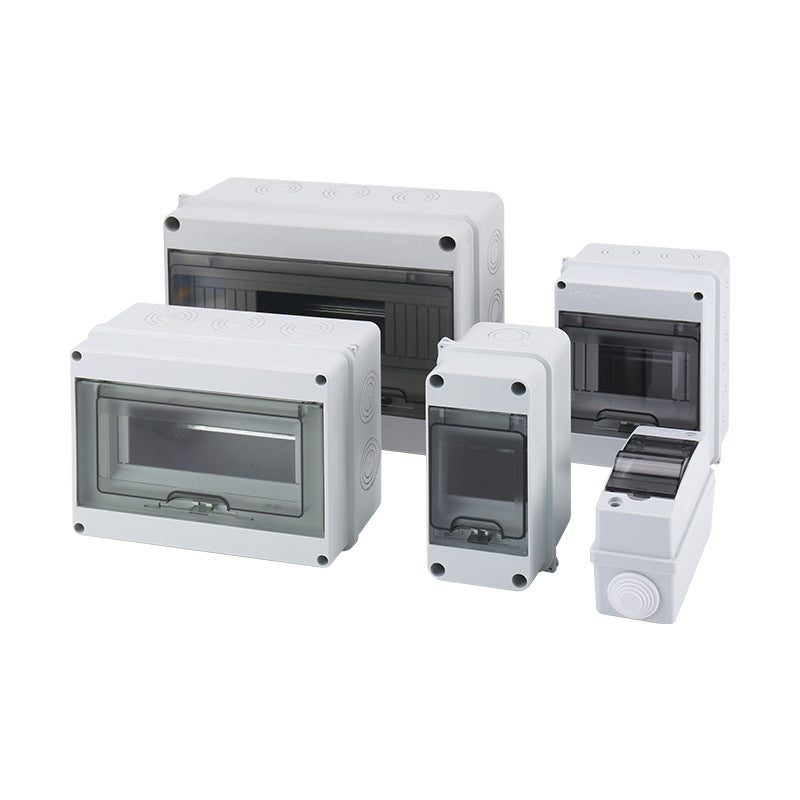 HT distribution box 2-18 circuit distribution box Household outdoor strong electric box Rainproof lighting switch box, splash-proof box