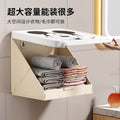 Bathroom mural clothes folding storage box toilet storage rack punch-free bathroom bathroom storage cabinet