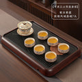 [qianli jiangshan tea tray set] huang rufengshang·dunhuang fengling cover bowl 7 pieces