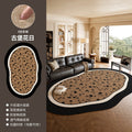 Carpet living room french retronew arrival stain-resistant and easy-care bedside blanket sofa coffee table asymmetrical shaped mat