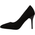 High heels for women 2024 spring and autumn new arrival black stiletto pointed toe flats suede professional shoes exportplus size etiquette shoes