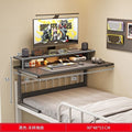 Bed computer desk desktop bunk bed study desk lazy handy gadget dormitory e-sports table suspended corner table assembly