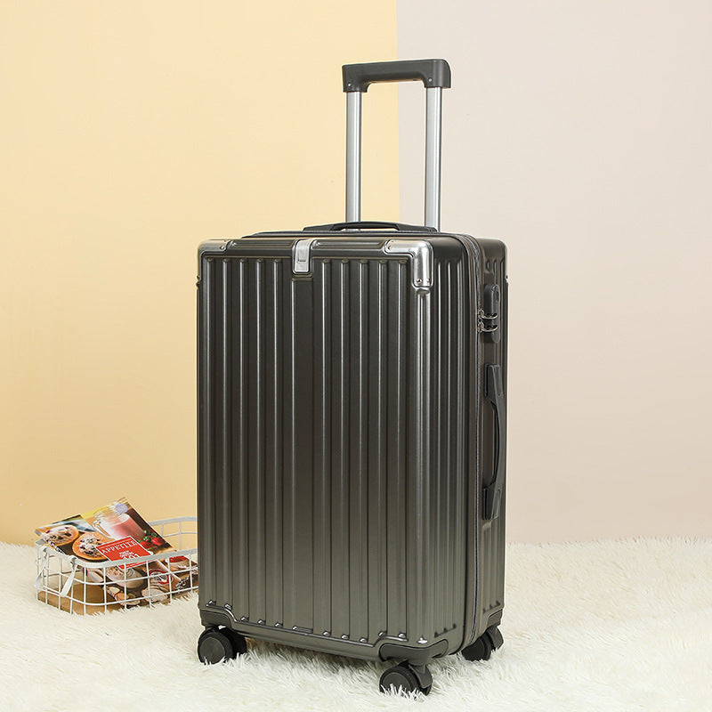 Luggage women's small silent universal wheel strong and durable ins student tie rod password leather case men 20 inches 24