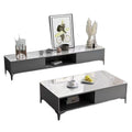 Tv cabinet living room 2025new arrival floor-standing for home storage cabinet all-in-one small apartment tv cabinet coffee table