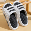 New men's and boys' "cloud-like" slippers: soft, non-slip summer slides for indoor and outdoor wear - perfect for matching family sets