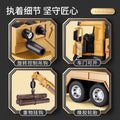 Large crane toy construction vehicle model ornament boy crane children's simulation alloy with sound and light gift wholesale