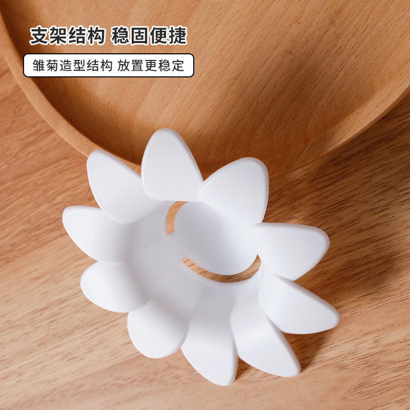 Daisy egg white separator - home use egg yolk and white filter tool - creative baking flower drainer - egg separator