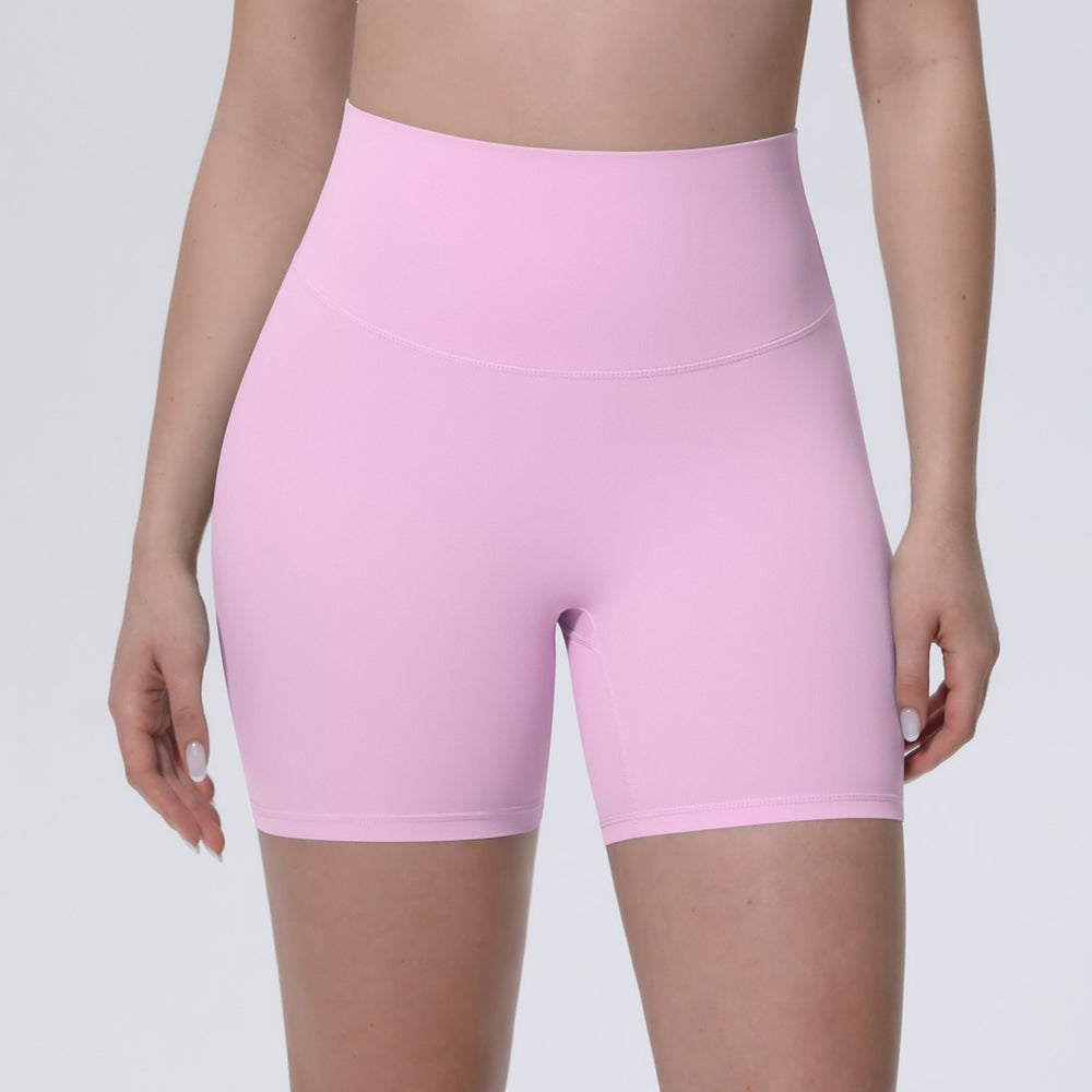 New arrival: lightweight, ice-silk, skin-friendly, breathable, compression solid color yoga pants - perfect for running, fitness, and yoga. available in 3/4 length shorts
