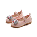Girls' princess shoes - new spring/autumn fashion, little girl's crystal shoes, baby soft sole shoes, children's flat shoes