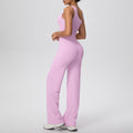 new cloud-like slimming peach hip yoga set - asymmetrical one-shoulder workout top & leggings - casual running & fitness outfit