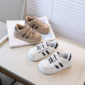 Vancahao girls breathable toddler shoes  spring & fall new arrival boys sports white shoes soft bottom baby agan shoes