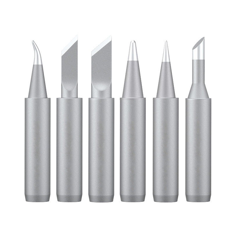 936 electric soldering iron head matte lead-free soldering table soldering iron K nozzle chrome iron head wholesale internal heating 900 matte iron head