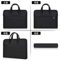 Oukeqi satchel business large-capacity document bag oxford cloth waterproof information bag conference briefcase printed logo