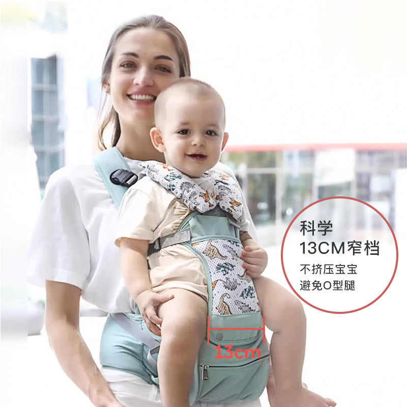 Baby waist stool all year round stool baby carrier front and rear dual-use hug support outing baby handy gadget baby and child breathable