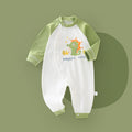 Baby rompers - spring/autumn collection - unisex long sleeve outfit - perfect for first steps & early autumn - trendy & adorable sleepwear