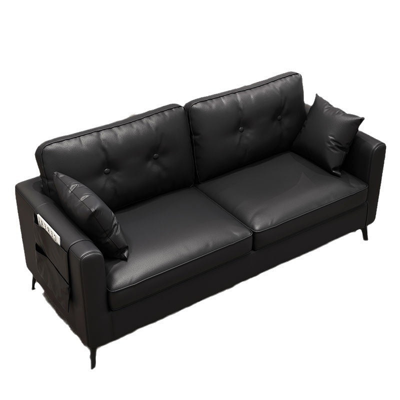 Sofa living room small apartment casual modern office business reception clothing store apartment italian leather sofa