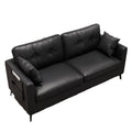 Sofa living room small apartment casual modern office business reception clothing store apartment italian leather sofa