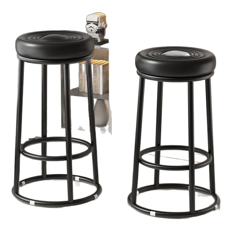 High stool accessible luxury bar chair back chair bar chair iron for home island chair front desk cashier bar chair
