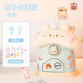 [sky blue] rabbit piggy bank