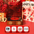 High-style retro cd player, high-fidelity wireless portable bluetooth speaker - perfect new year's gift for home use (original)