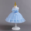 Wholesale girls' sequin tulle princess dress - perfect for kindergarten graduation, evening events, and more!