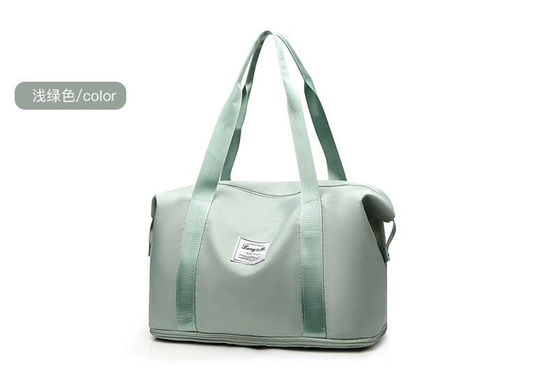 Short-distance travel bag Large capacity female portable business trip anti-splash portable maternity storage bag Sports fitness bag Luggage bag