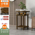 New chinoiserie console table for home end view table non-solid wood casual living room table balcony floor-standing decorative ornament rack