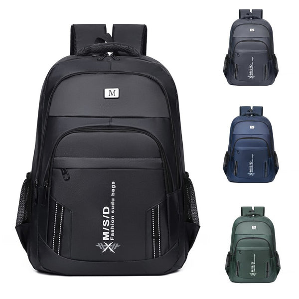 Wholesale new backpack simple leisure primary and secondary school students schoolbag trendy light fashion travel large capacity backpack