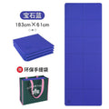 tpe folding yoga mat, 4mm thin portable outdoor eco-friendly odorless balance mat for sports and fitness