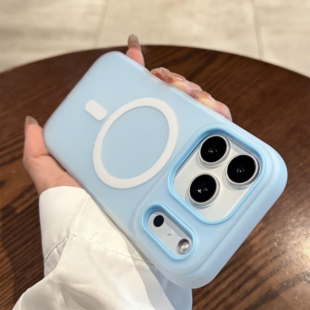 Matte jelly case 2-in-1 apple 17 fashion phone case, compatible with iphone 15, drop-proof minimalist protective cover 16