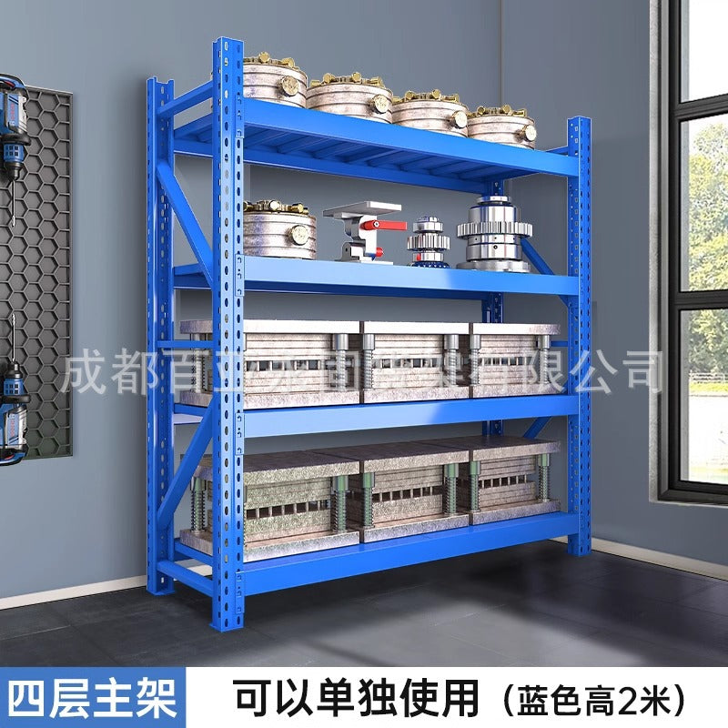 Chengdu Supermarket Warehouse Shelves Storage Display Shelves Heavy-duty Multi-layer Storage Shelves Heavy-duty Shelves Iron Shelves