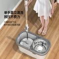 New thickened rotate mop neutral type mop suitfor home push-type mop mop wet and dry dual-use bucket