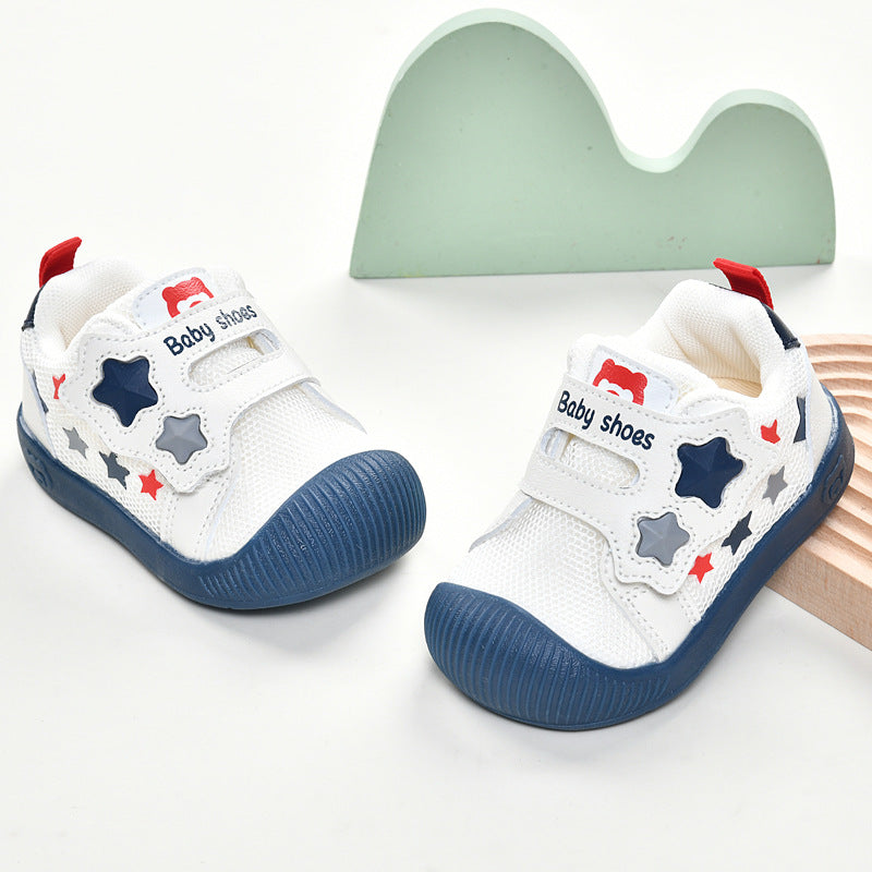 Toddler shoes for boys, spring and autumn, 0-1-2 years old, soft sole infant shoes, children's shoes, infant and toddler shoes for girls