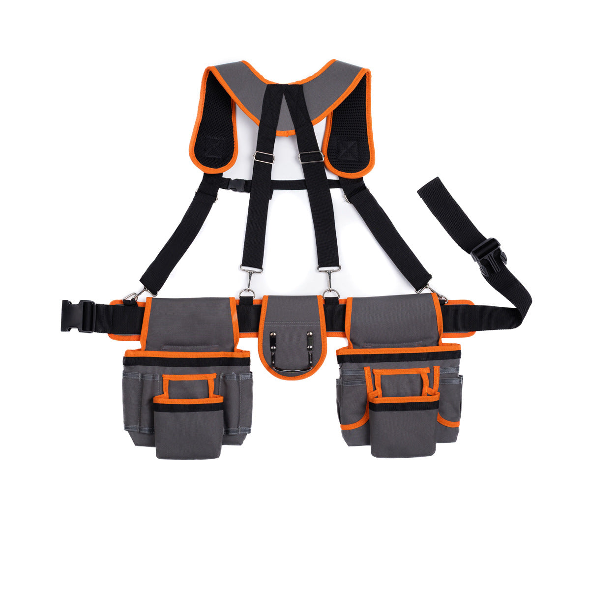 Source manufacturer spot portable large-capacity storage bag strong and wear-resistant Oxford cloth shoulder strap belt bag hardware kit