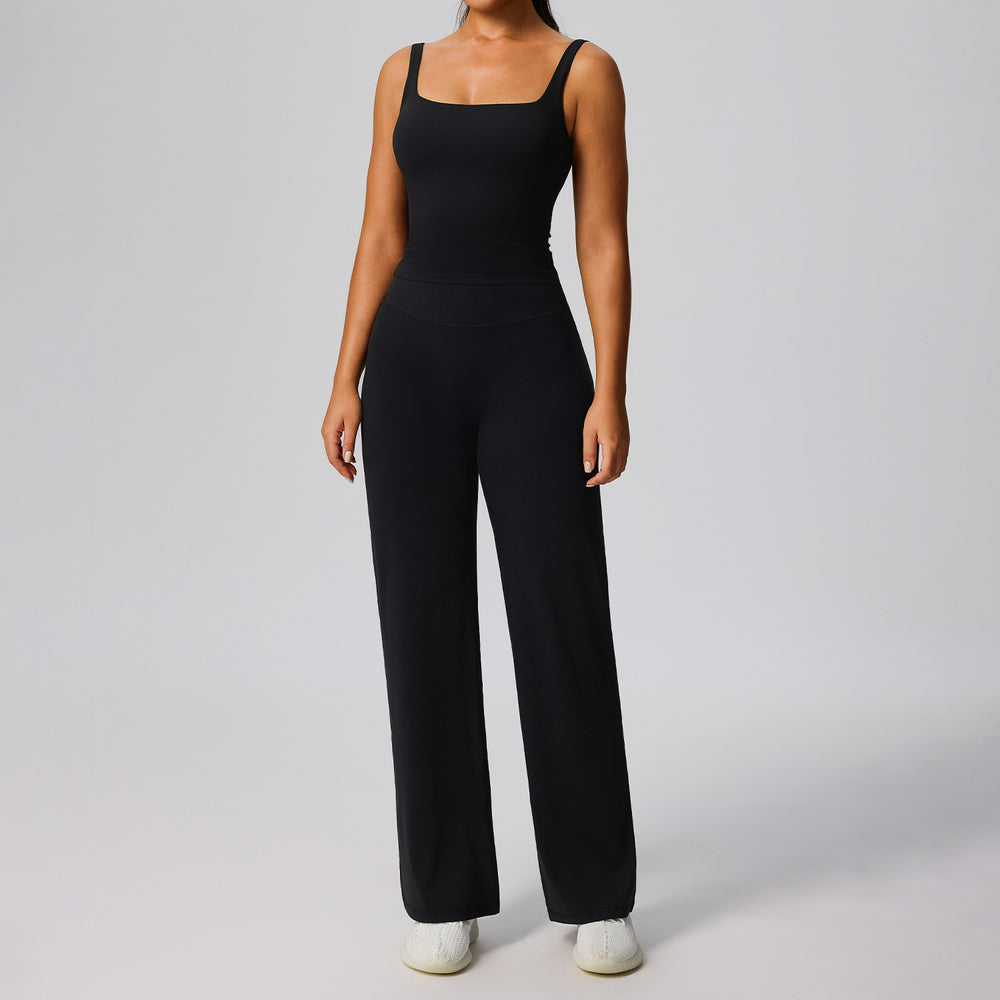 new arrival fitness clothing suit women's hip lifting slimming look sportswear two-piece setoutwear running yoga clothing suit