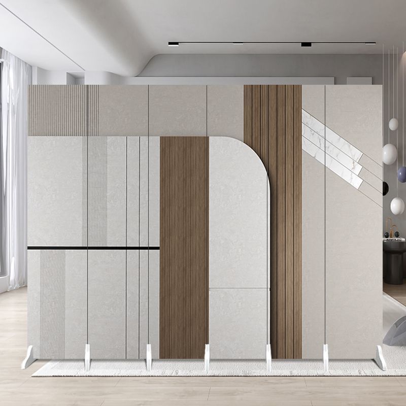 Minimalist screen partition for living room, beauty salon, office, room, home, entryway – folding and mobile