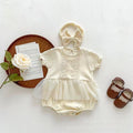 Newborn baby summer fashion romper dress - cute princess style triangle outfit for baby girls