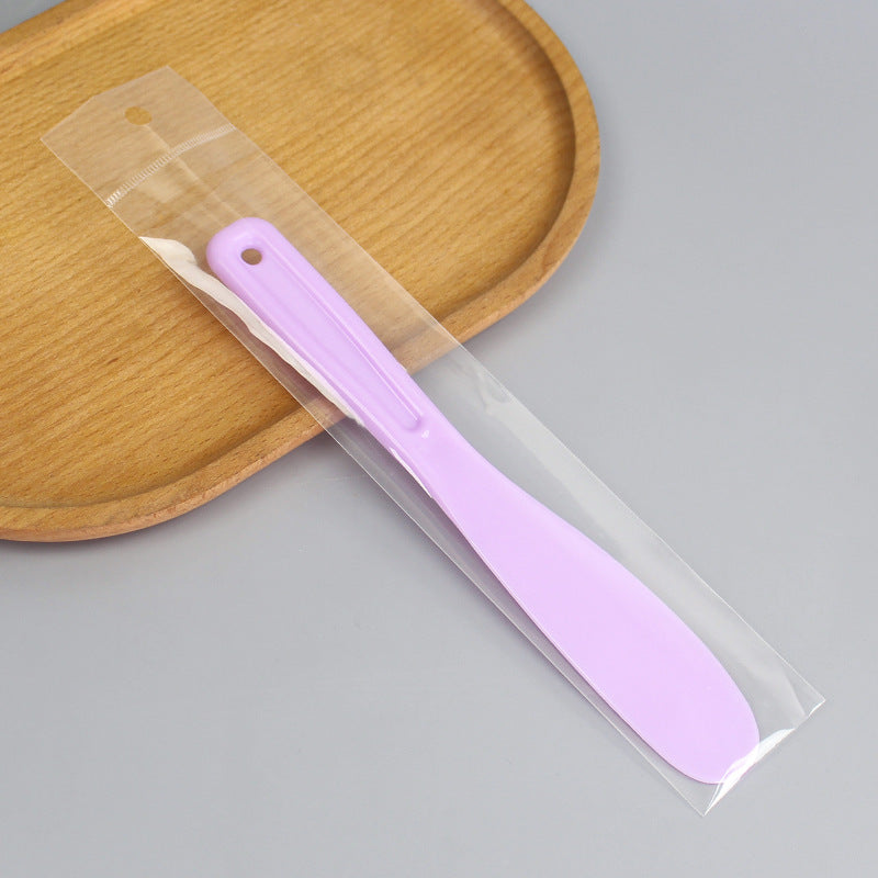 Large facial mask stick plastic beauty mask mixing stick scraper application stick body mask stick with packaging length 21cm
