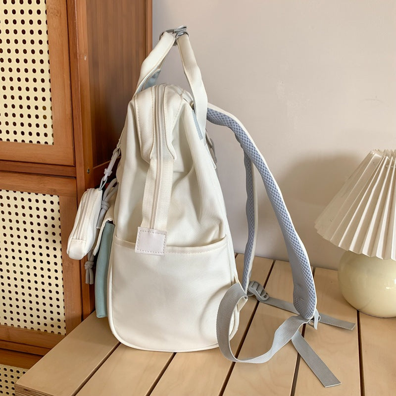 New girls schoolbag large capacity lightweight backpack female college students schoolbag niche travel computer backpack