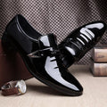 Summernew arrival pointed leather shoes for young men k-style british fashiontrendy men's shoes men's business shoes slip-on casual shoes