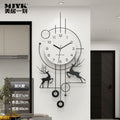 Wall clock living room manufacturer new arrivalpopular creative casualelegantaccessible luxuryclassy clock silent background wall decoration