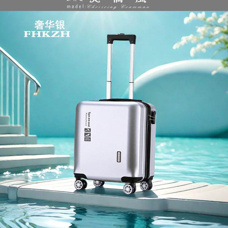 New 18-inch universal wheel trolley case 20-inch boarding case password bag suitcase candy-colored suitcase