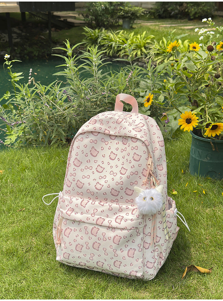 Large capacity backpack for women - perfect for middle school, high school, and college students. versatile, collegiate style, casual travel backpack